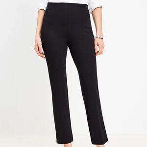 Straight leg petite business trousers
